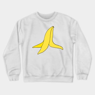 Banana Peel Slip Crewneck Sweatshirt